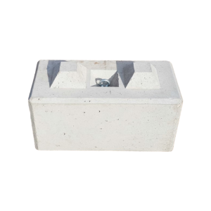 Ballast/Beton blok ca. 250 kg (tbv verankering tent)