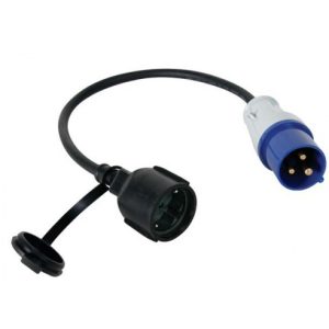 Verloopstekker euro > 230 volt