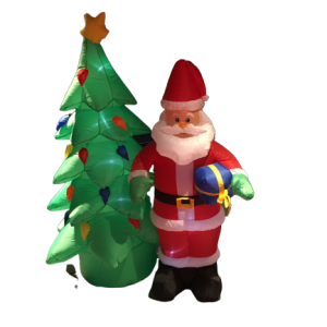 Kerstman opblaasbaar