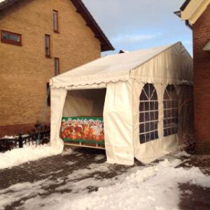 Partytent (aluhal) 6 meter breed