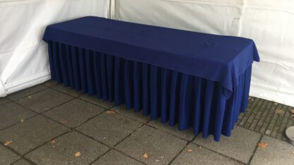 Buffetrok / Tafelrok geplooid Blauw (katoen) - Image 3