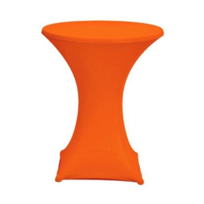 Statafelrok stretch Oranje