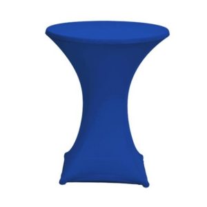 Statafelrok stretch Blauw