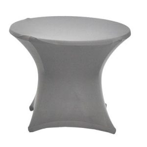 Terrastafelrok stretch Zilvergrijs