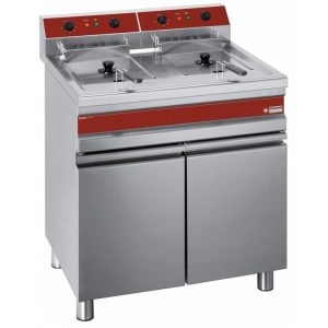 Dubbele gasfrituur 2x 15 liter