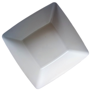 Buffetschaal melamine vierkant diep 40x40cm