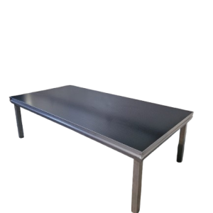 Podiumdeel 1x2m met losse insteekpoten