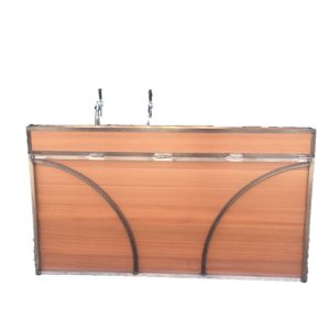 Bar Industrial 2x0.8m met balie