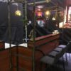 Bar Industrial 2x0.8m met lekblad groot - Afbeelding 6