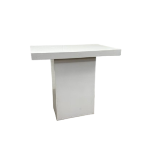 Statafel modern wit 120x80cm