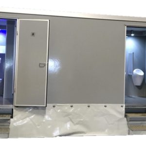 Toiletwagen Luxe 3x dames, 1x heren + 3 urinoirs