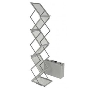 Folderstandaard t.b.v. folders (inklapbaar)