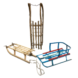 Decoratie Slee (set van 3 stuks) Apres Ski