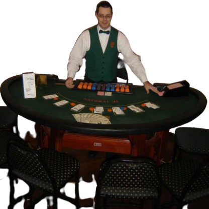 Black jack tafel luxe