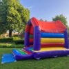 Springkussen 5×4 Regenboog met dak - Afbeelding 2
