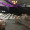 Decoratiestof Paars 10x1 meter zelf ophangen - Afbeelding 4