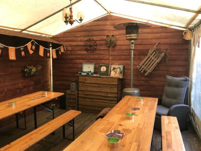 Decorwand Tirol/Skihut/Oktoberfest/Kerst  2m lang - Afbeelding 8