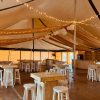 Decoratiestof kleur Jute 10x1 meter zelf ophangen - Afbeelding 6