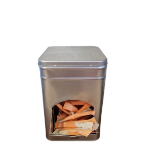Creamersticks in dispenser