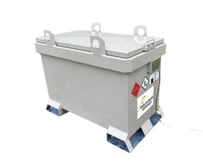 Externe brandstoftank 200 liter (dubbelwandige IBC)