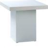 Zittafel modern wit 75x75 cm - Afbeelding 2