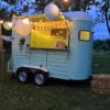Foodtruck "trailer" mint groen  excl. schoonmaakkosten - Afbeelding 3