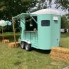 Foodtruck "trailer" mint groen  excl. schoonmaakkosten - Afbeelding 2