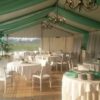 Decoratiestof turquoise 10x1 meter - Afbeelding 3