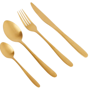 Dessertlepel Goud (per 10 stuks)