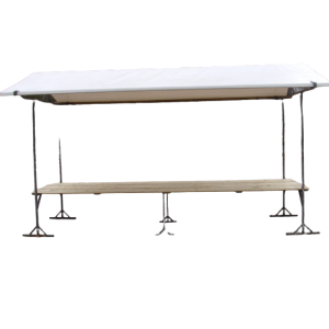 Marktkraam 4 meter met dakzeil