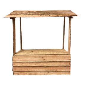 Houten douglas marktkraam