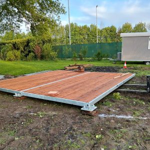 Houten Systeem-/Zwaarlastvloer prijs per 12,5m2.