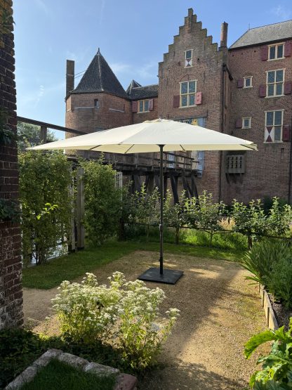 Parasol vierkant 3x3m "off white" - Afbeelding 4