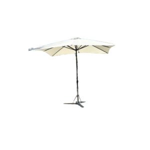 Parasol vierkant 3x3m "off white"