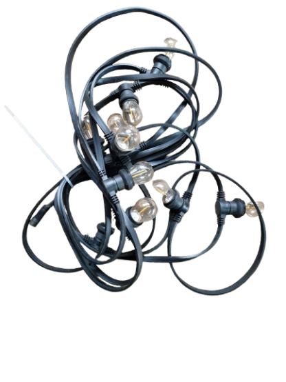 Prikkabel 200 m (warm wit)