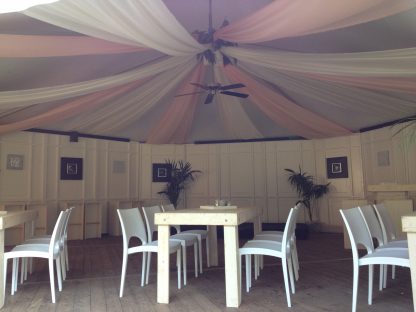 Steigerhouten zittafel 200x80cm whitewash - Afbeelding 4