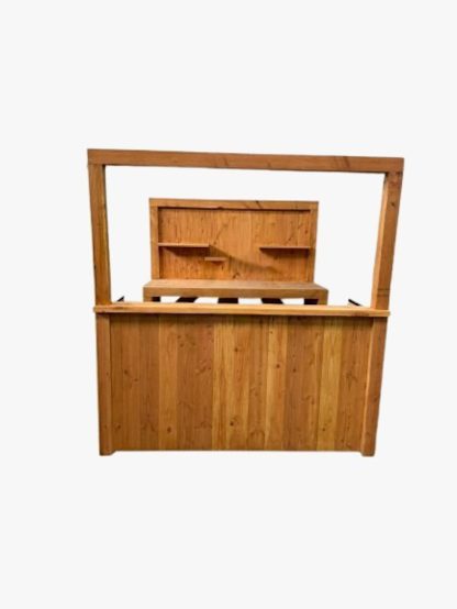 Bar Marc 2m met spoelbak, lekblad en kast