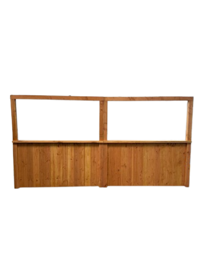 Bar Marc 4m met spoelbak en lekblad