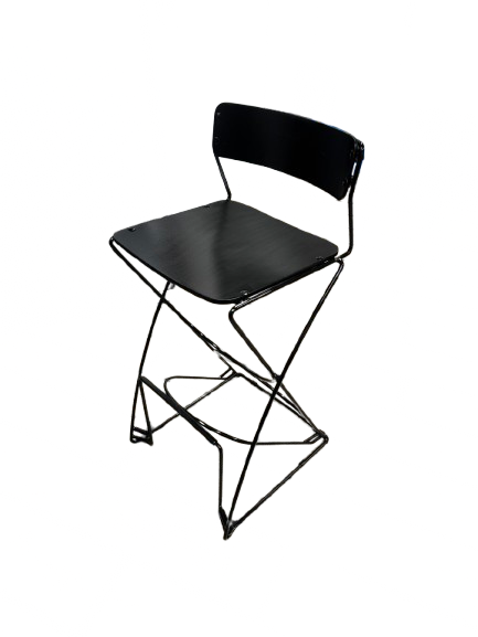 Barkruk luxe zwart