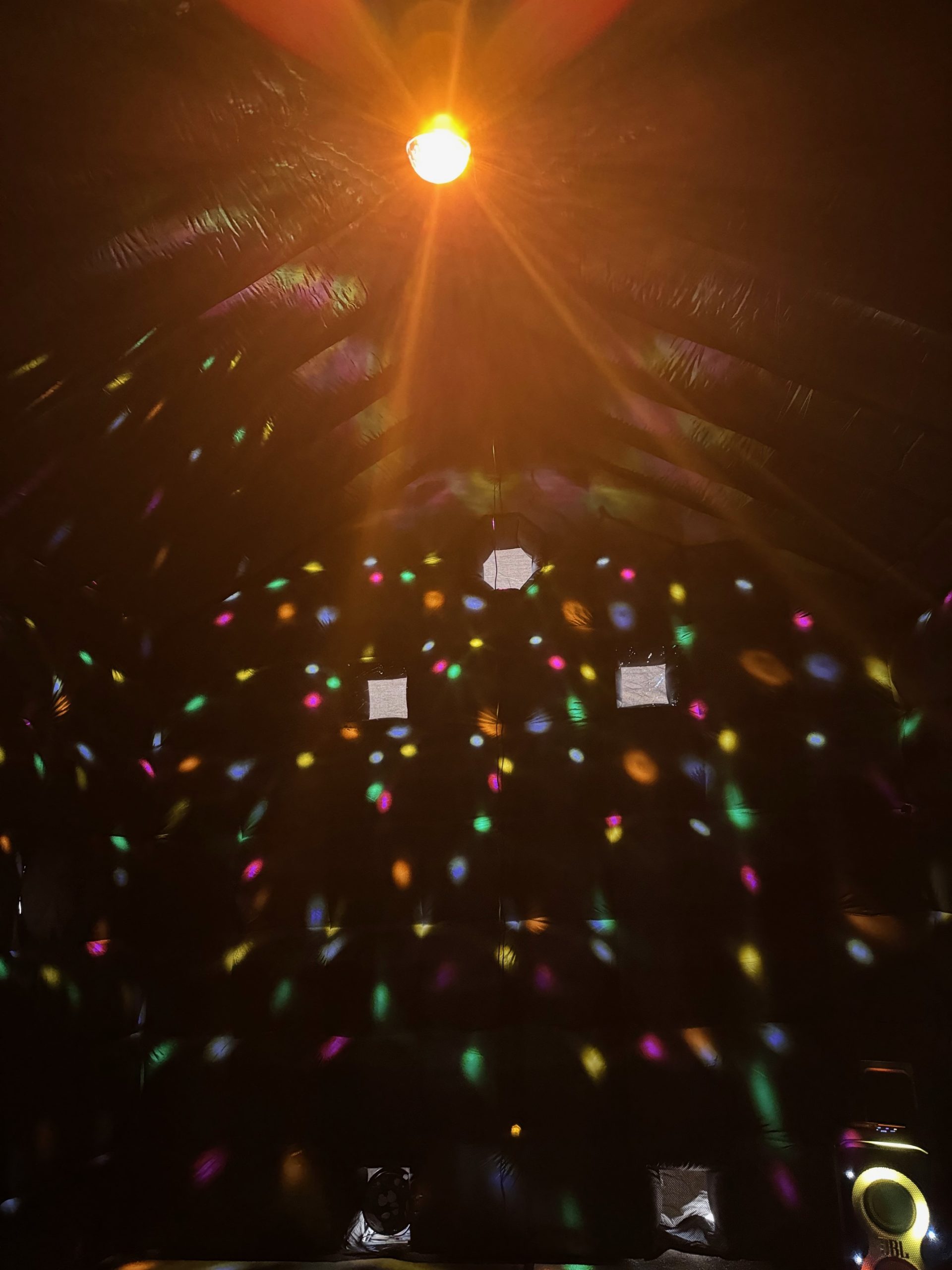 Opblaasbare feesttent 5x5,5 meter - Afbeelding 2