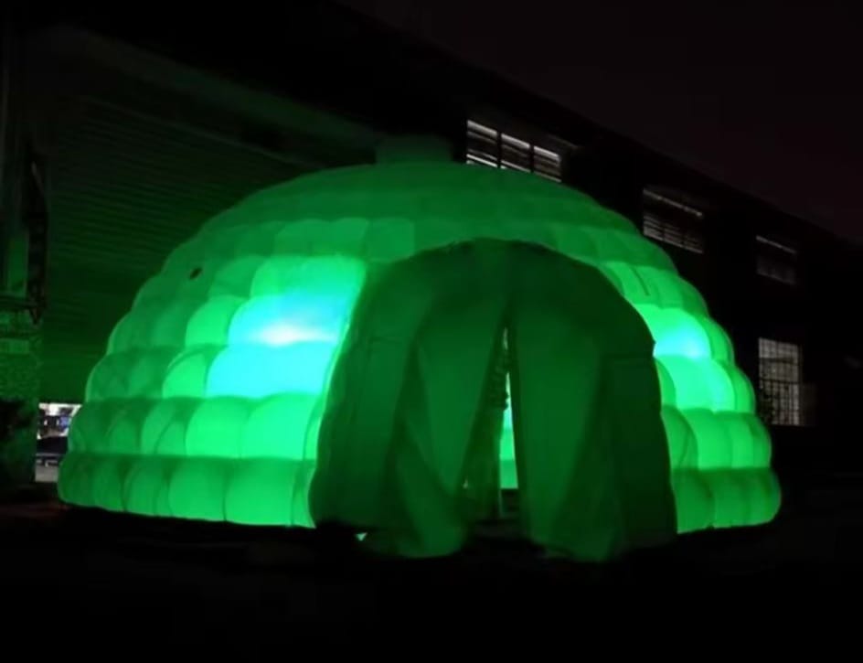 Opblaasbare Dome/Iglo - Afbeelding 3