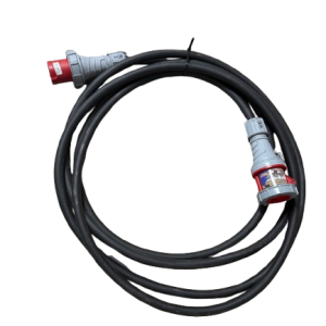 Krachtstroomkabel 63A, 10 meter