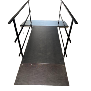 Ramp voor podium