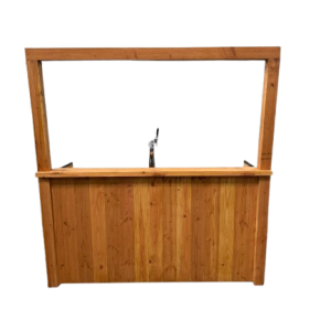 Douglas bar "Marc" 4 mtr. met tap en spoelbak