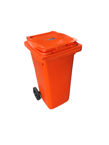 Afval rolcontainer 120 liter - Afbeelding 2