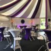 Decoratiestof Paars 10x1 meter - Afbeelding 3
