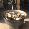 Grote BBQ pan/bakplaat 1 meter - Afbeelding 3