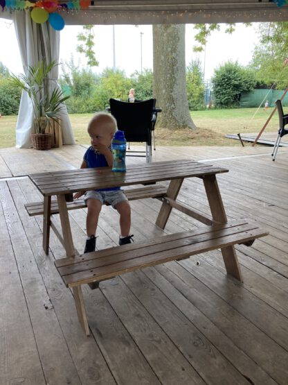 Kinder picknicktafel hout - Image 4