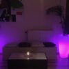 Kunststof vaas ELHO 90 cm met led verlichting - Afbeelding 2