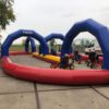 Skelterbaan opblaasbaar 17x8 meter - Afbeelding 2
